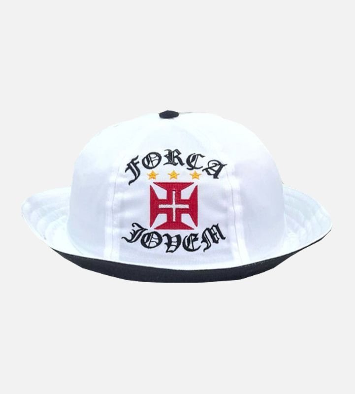 Chapéu Australiano Branco Cruz Força Jovem Vasco - FJV - Imagem 3