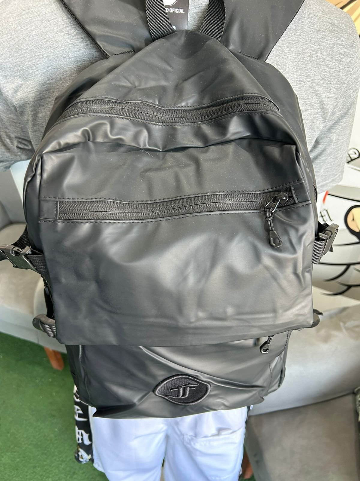 Mochila Bola do F Preta Força Jovem Vasco – FJV - Imagem 5