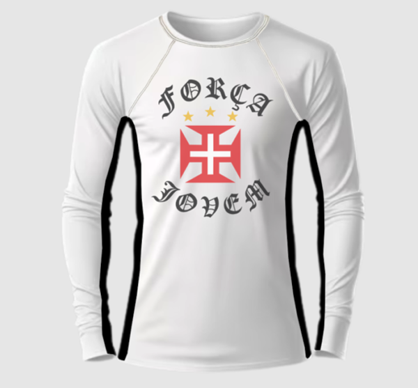 Camisa UV Manga Longa Força Jovem Vasco - FJV