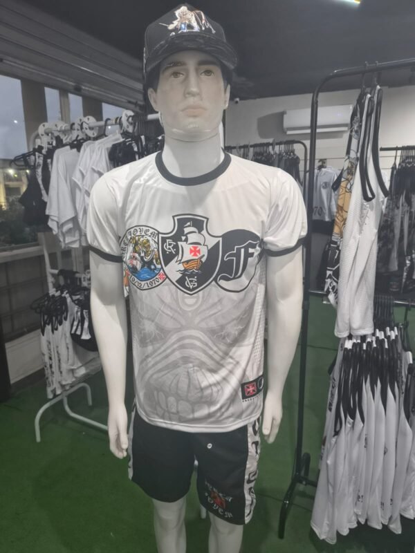 Camisa Escudo Vasco Estilo Sócio Força Jovem Vasco - FJV - Image 3
