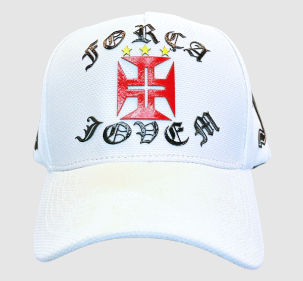 Boné Branco Força + Jovem Eddie Machadinha – FJV