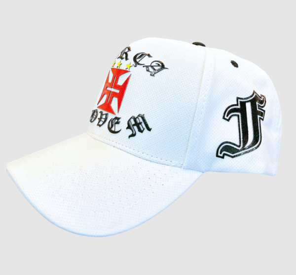 Boné Branco Força + Jovem Eddie Machadinha – FJV - Imagem 3