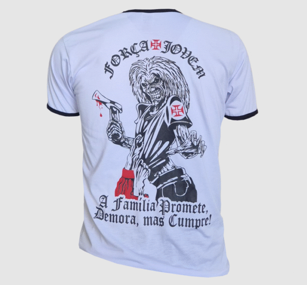 Camisa Algodão Eddie Machadinha Força Jovem Vasco - FJV