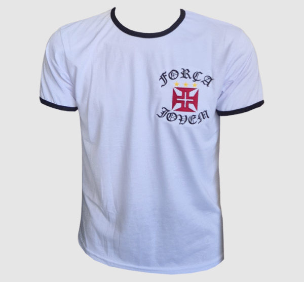 Camisa Algodão Eddie Machadinha Força Jovem Vasco - FJV - Imagem 2