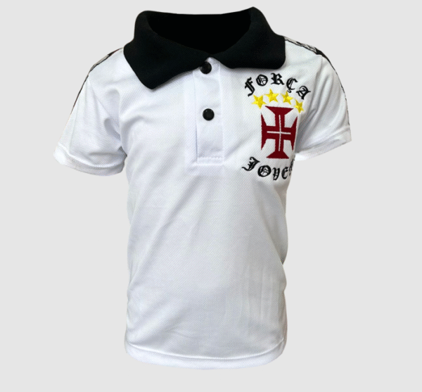 Camisa Polo Galão Infantil Força Jovem Vasco - FJV