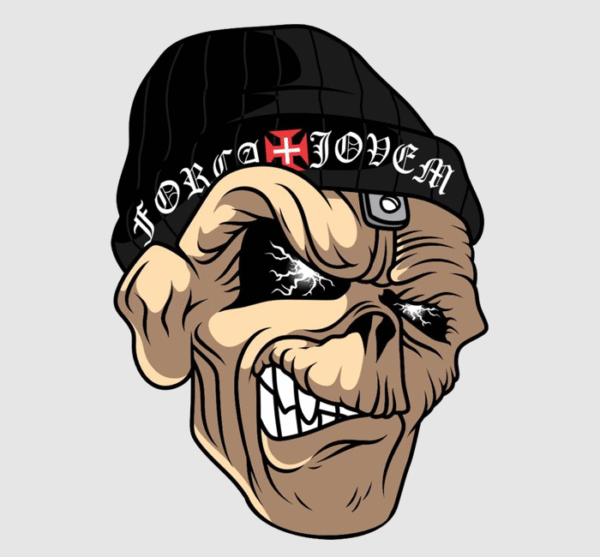 Touca (Gorro) Preta Força Jovem do Vasco – FJV