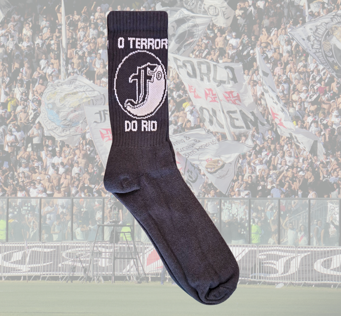 Meia Bola do F Preta Força Jovem Vasco - FJV - Image 2