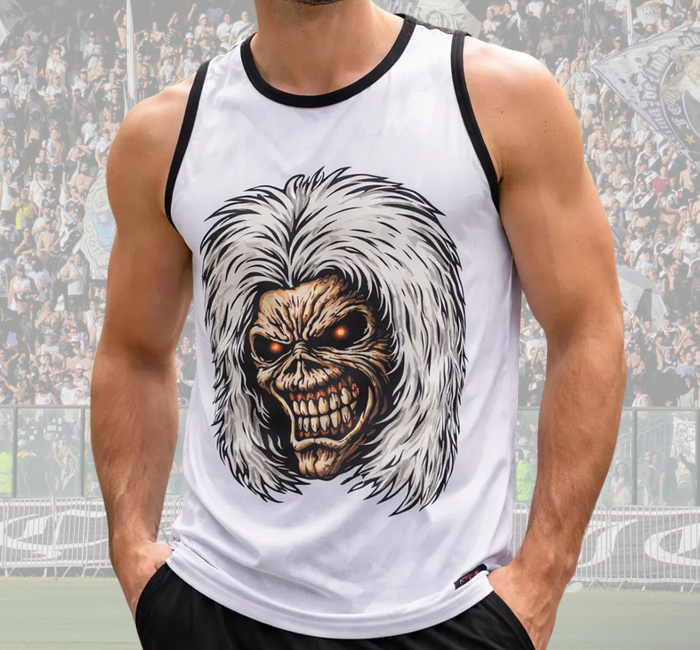 Regata Eddie Escudo Vasco Com Brilho Força Jovem Vasco - FJV - Imagem 2